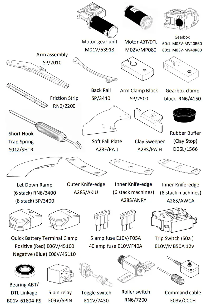 PROMATIC Harrier Wobble Clay Target Launcher - 8