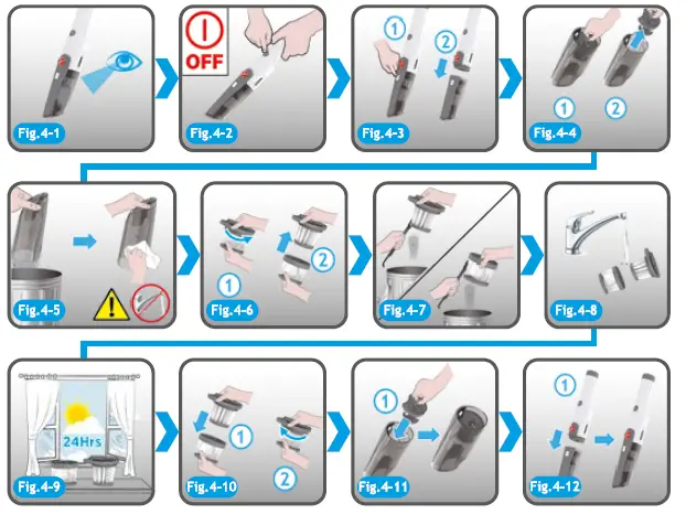 HOOVER HH710M Vacuum Cleaner 12