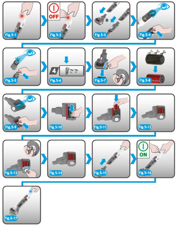 HOOVER HH710M Vacuum Cleaner 13