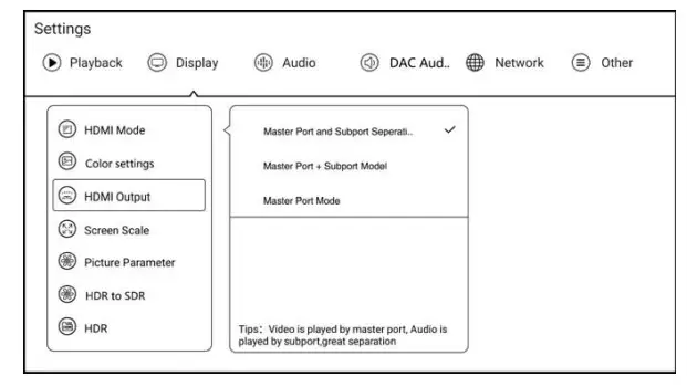 Zidoo X20 Pro UHD3000 4K Hifi Media Player -HDMI 2