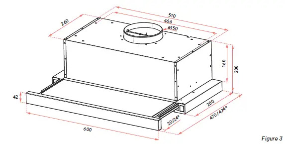 Esatto-ESL60DB-60cm-Slide-out-Rangehood-3