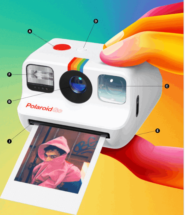 Polaroid 300003 Instant Go camera -1