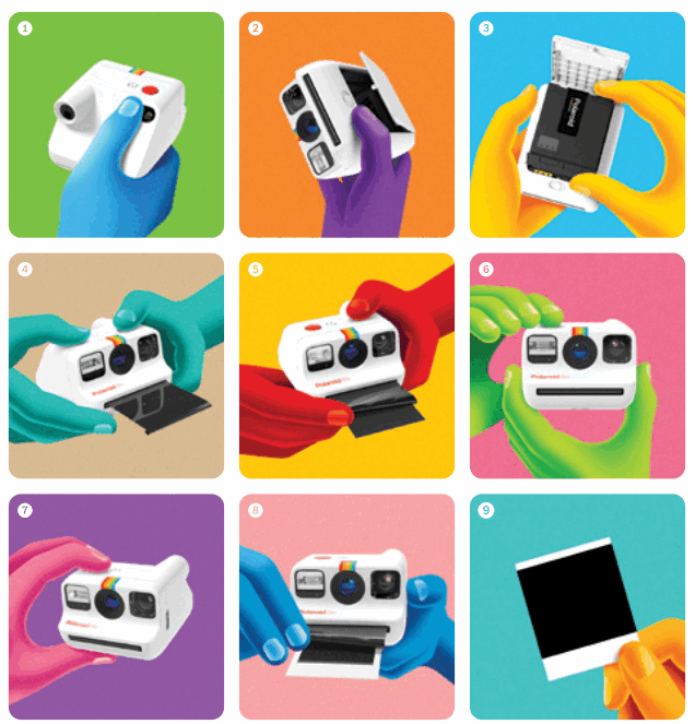 Polaroid 300003 Instant Go camera -3