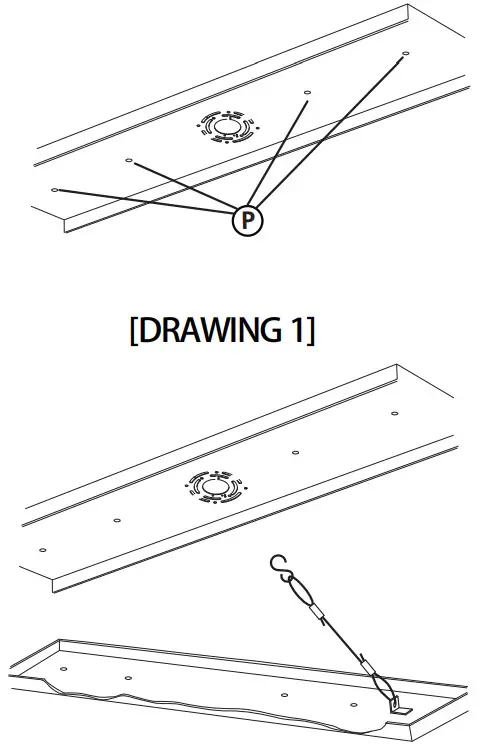 FREDRICK RAMOND FR30608 54 Inch LED Linear Chandelier - Figure 1