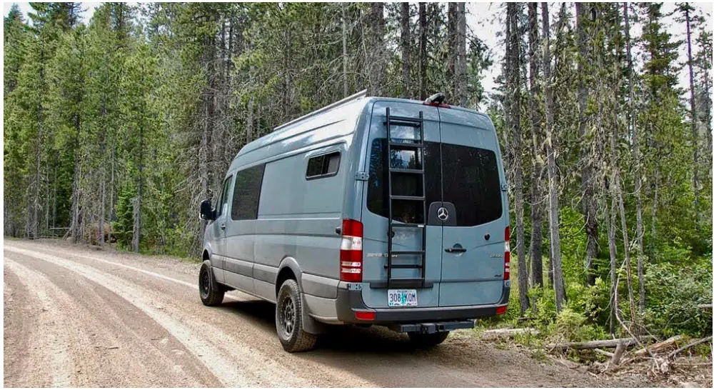 FVC SP0203B Sprinter Rear Ladder -