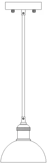 ZEVNI-A04702-Ronda-Black-Modern-Contemporary-Dome-Mini-Pendant-Light-FIG-1