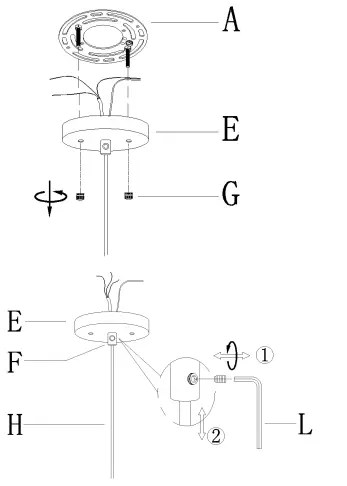 ZEVNI-A04702-Ronda-Black-Modern-Contemporary-Dome-Mini-Pendant-Light-FIG-4