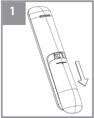 CERVINO VOICE REMOTE - Batteries