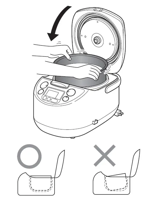 Tiger JAG-S18U MICROCOMPUTER CONTROLLED RICE COOKER-FIG-9