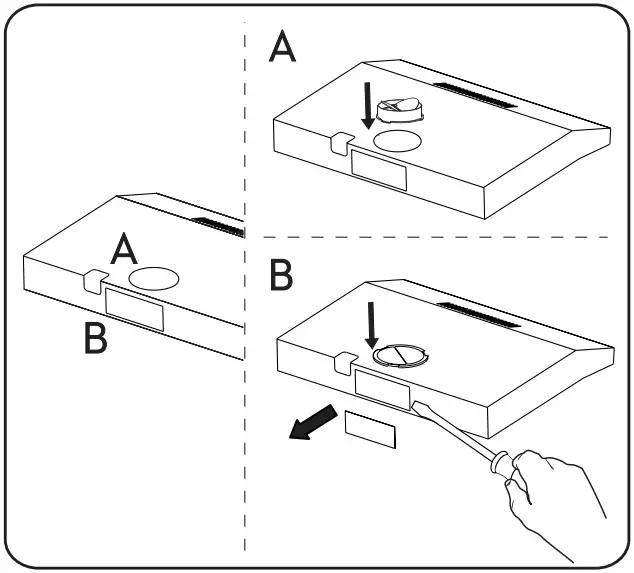 SIGURO SGR HD U210B Cooker Hood - air extraction