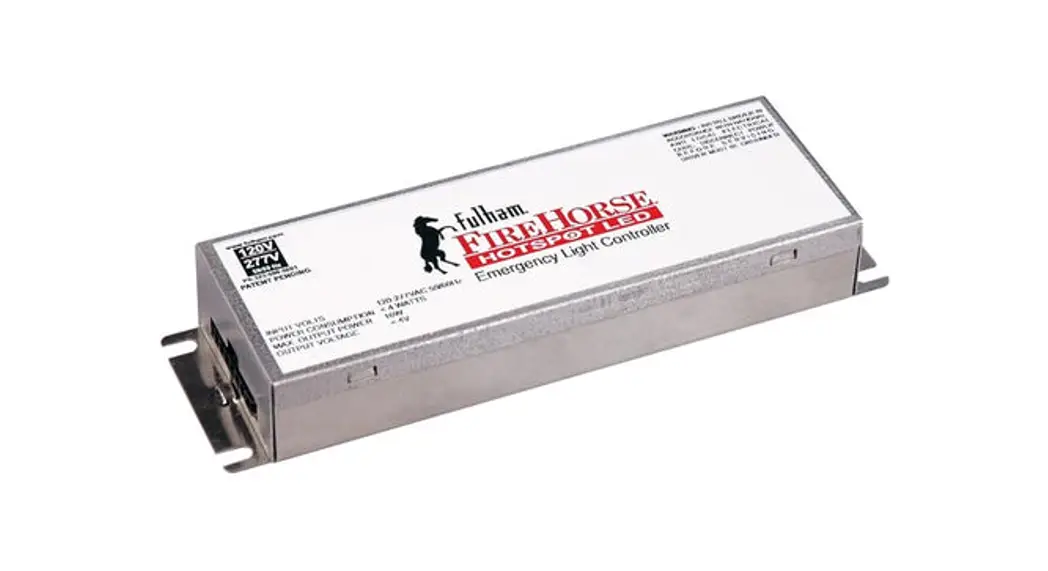 Fulham Fhs2-unv-36l Hotspot2 Led Emergency System Instruction Manual