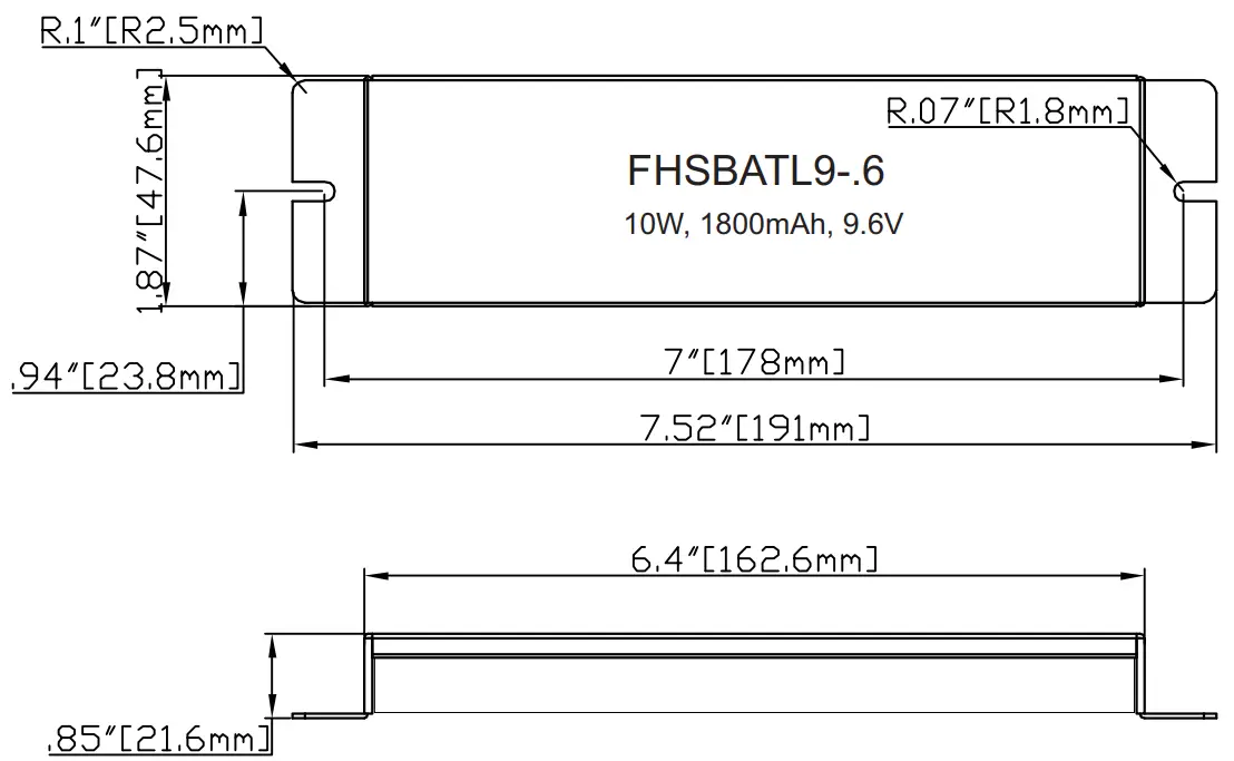 Fulham FHS2-UNV-36L HotSpot2 LED Emergency System - fig 10