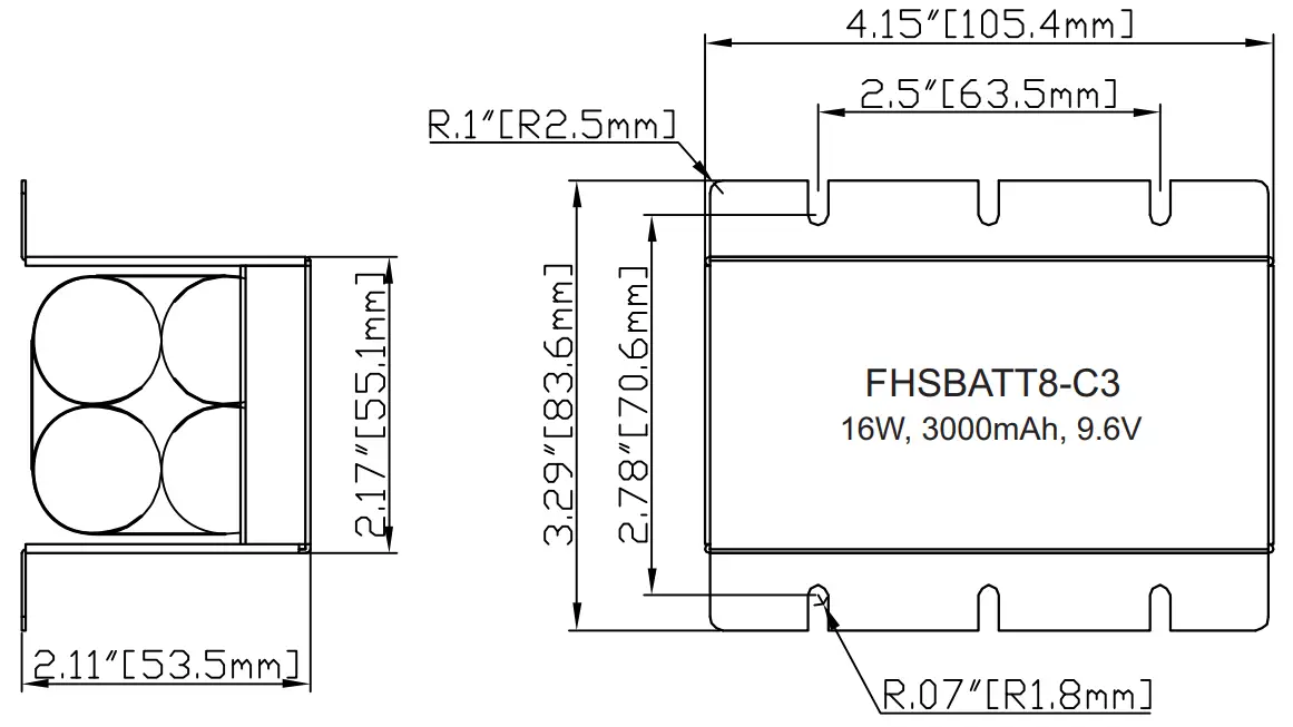 Fulham FHS2-UNV-36L HotSpot2 LED Emergency System - fig 12