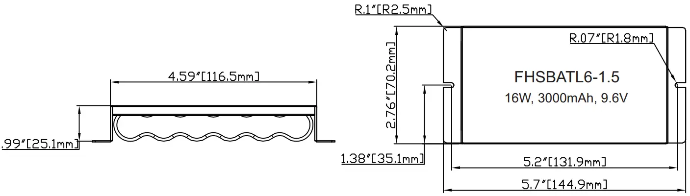 Fulham FHS2-UNV-36L HotSpot2 LED Emergency System - fig 16
