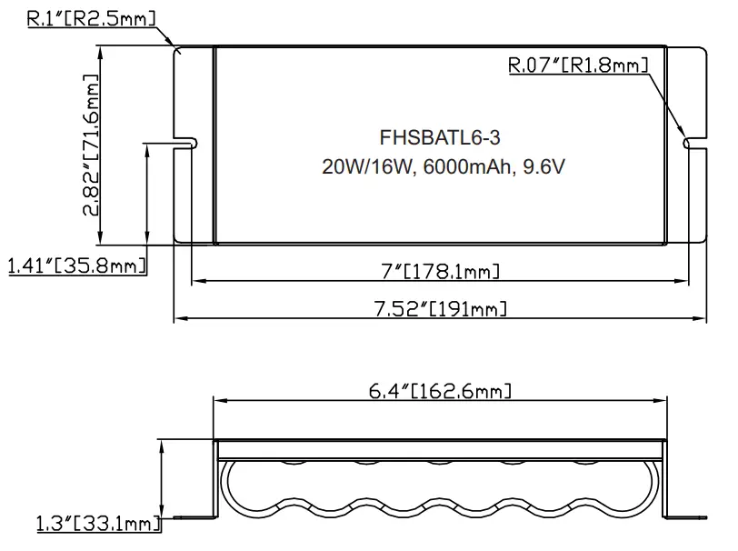 Fulham FHS2-UNV-36L HotSpot2 LED Emergency System - fig 20