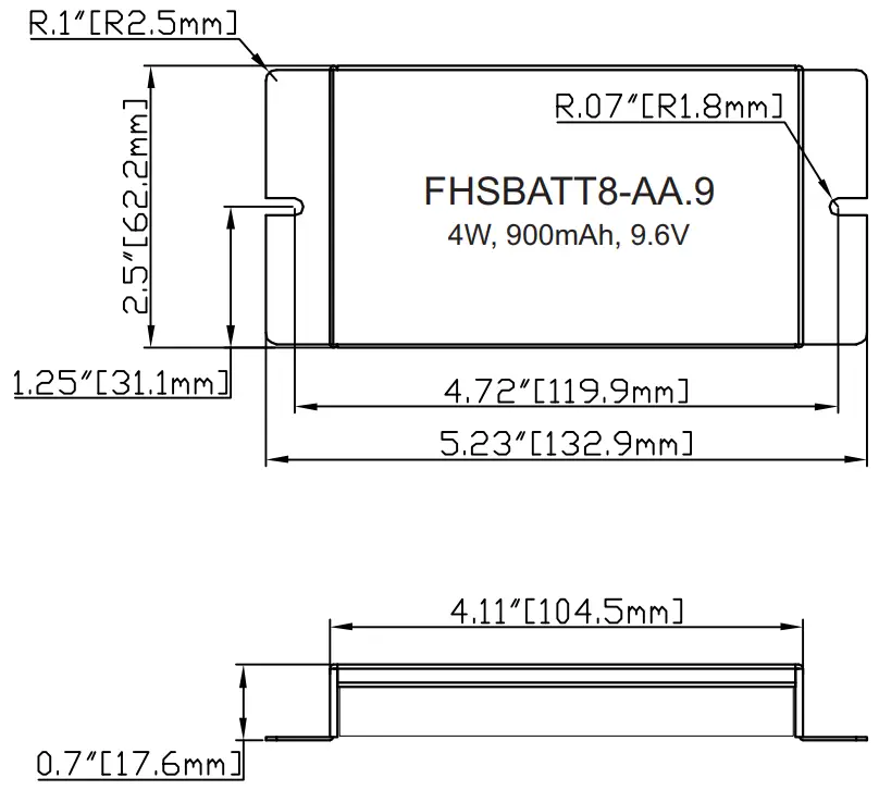 Fulham FHS2-UNV-36L HotSpot2 LED Emergency System - fig 5