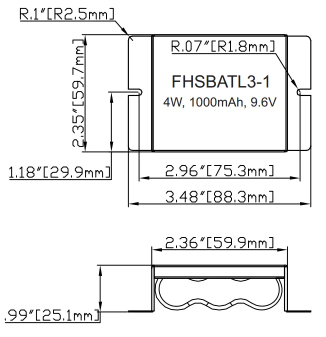 Fulham FHS2-UNV-36L HotSpot2 LED Emergency System - fig 6