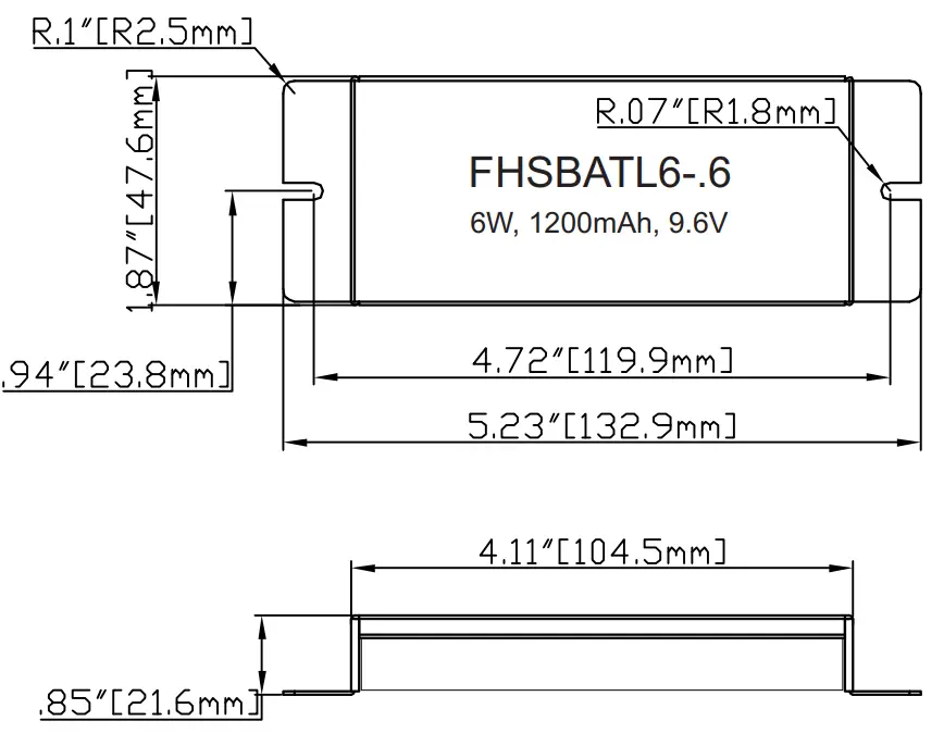 Fulham FHS2-UNV-36L HotSpot2 LED Emergency System - fig 7