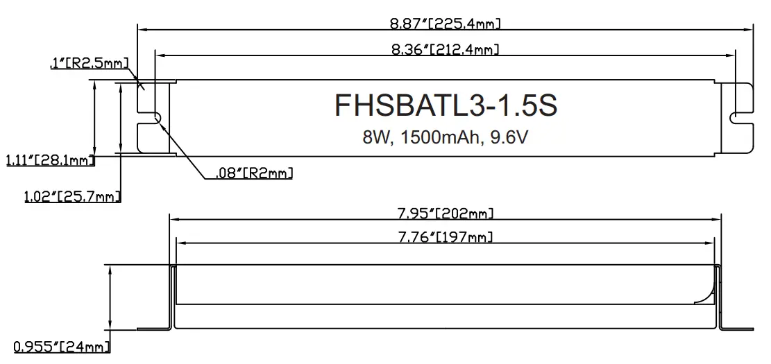 Fulham FHS2-UNV-36L HotSpot2 LED Emergency System - fig 9
