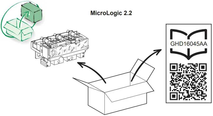 Schneider Electric ComPact NSX100 250 Circuit Breaker - Figure 1