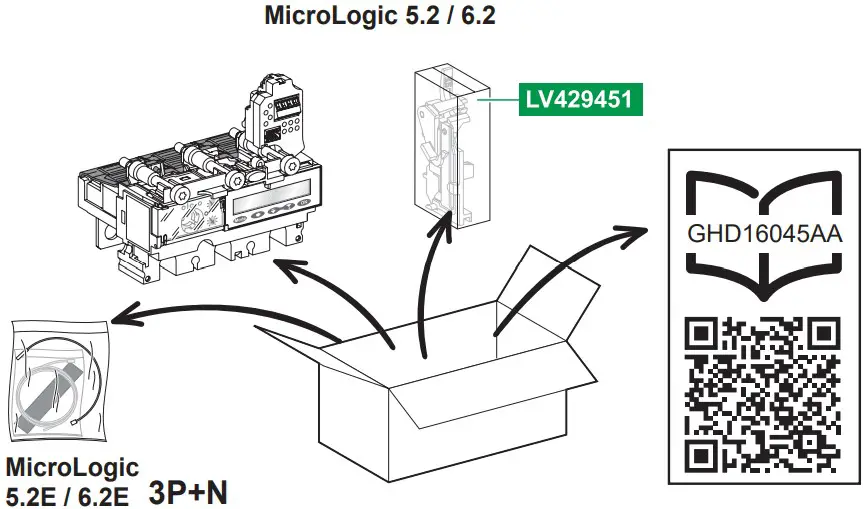 Schneider Electric ComPact NSX100 250 Circuit Breaker - Figure 2