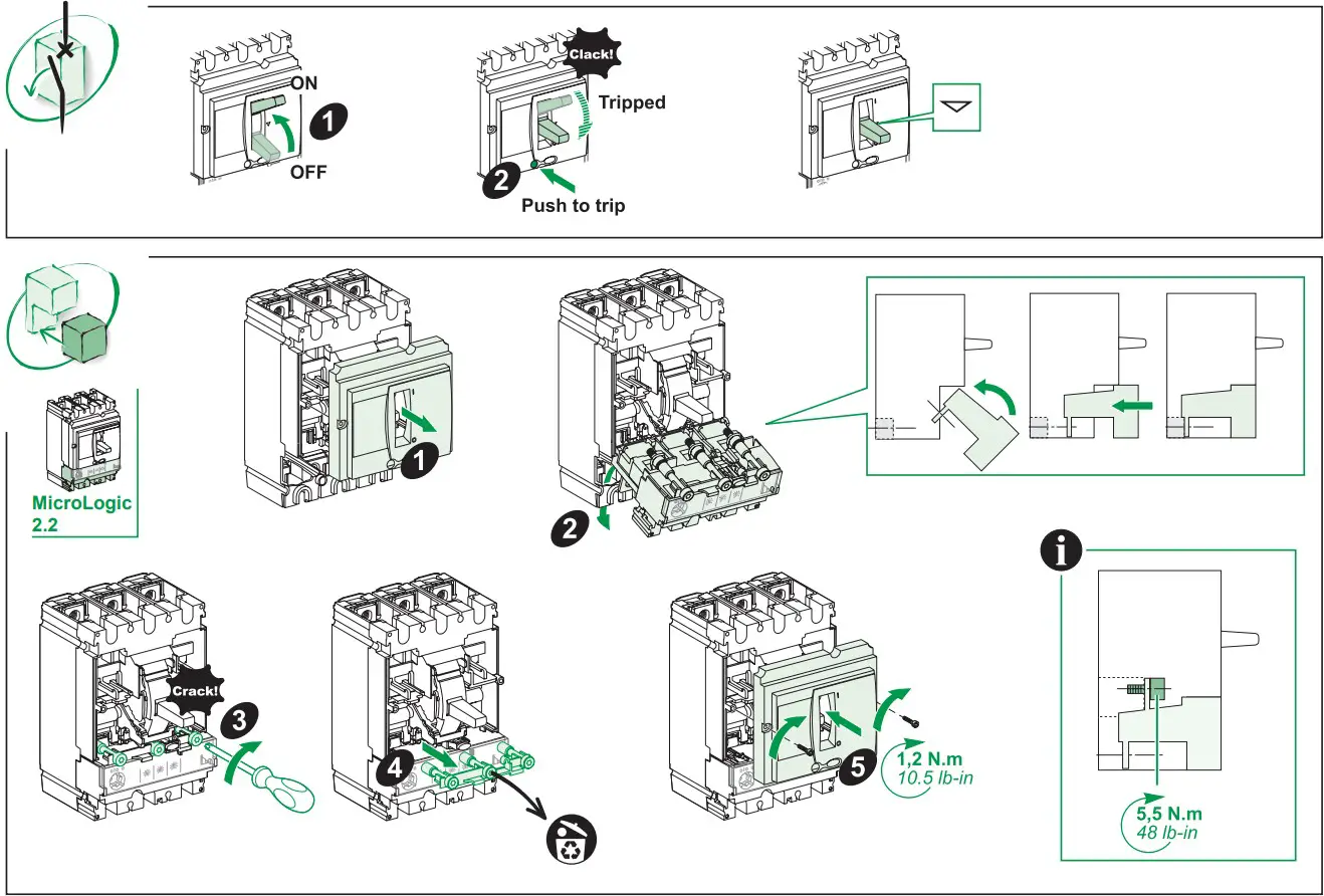 Schneider Electric ComPact NSX100 250 Circuit Breaker - Figure 4