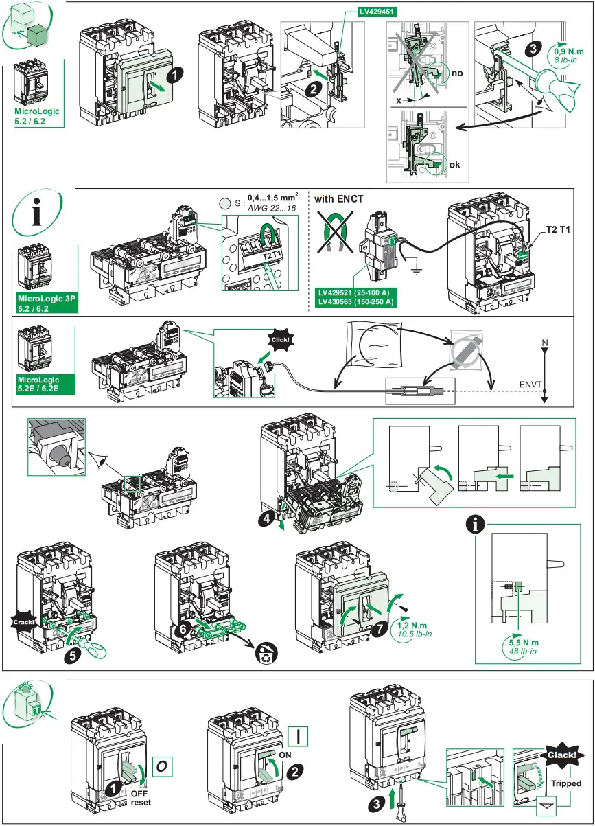 Schneider Electric ComPact NSX100 250 Circuit Breaker - Figure 5