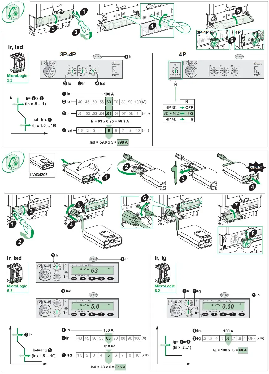 Schneider Electric ComPact NSX100 250 Circuit Breaker - Figure 6