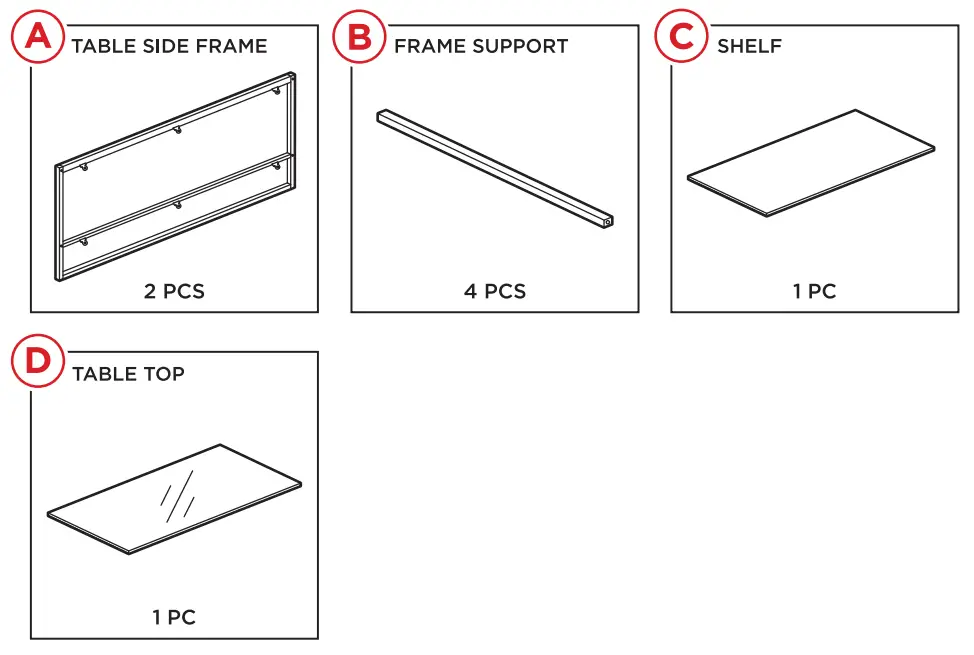 bcp-SKY6447-44-Inch-Glass-and-Faux-Marble-Coffee-Table-FIG-4