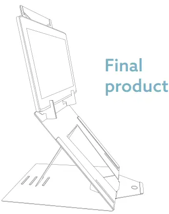 Setup for tablet use