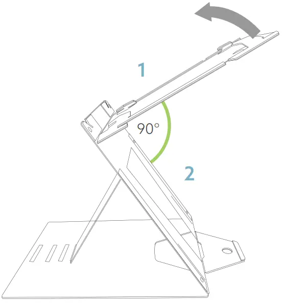 Setup for tablet use