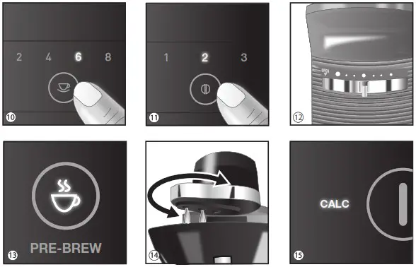 Melitta 1100170-02 EPOS Coffee Machine - Product Overview 3