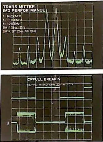 YAESU FT-980 Computer Aided HF Transceiver Owner's Manual - Full break in OSK in provided for CW
