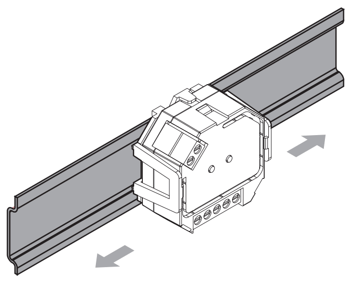 Heimgard Din Rail Bracket - fig 1