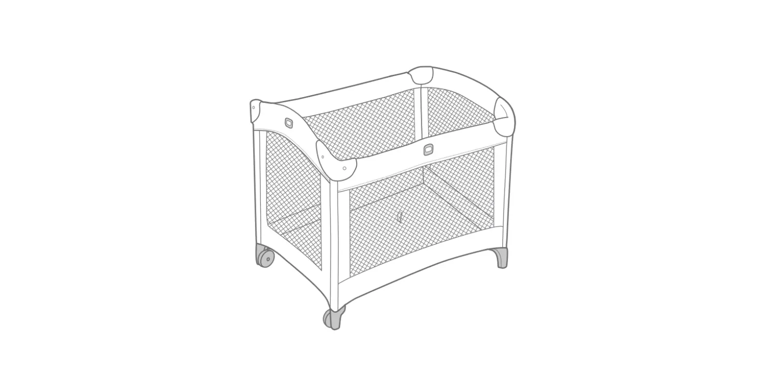 Joie Kubbie Travel Cot Instruction Manual