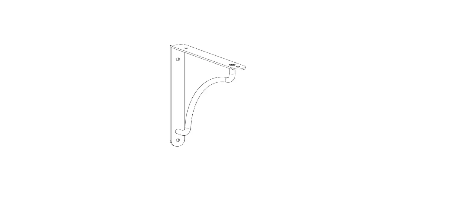 Corston 16665 Shelf Bracket Instructions