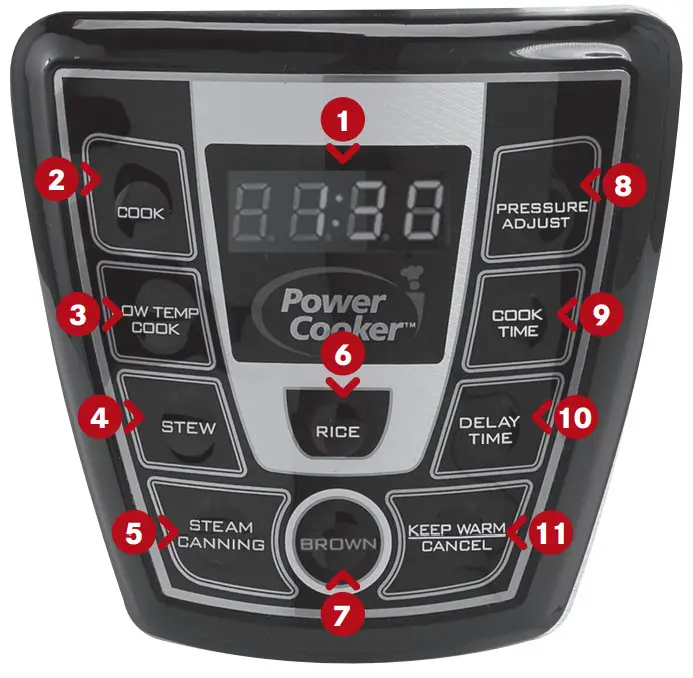 POWER Cooker Pc - DIGITAL CONTROL
