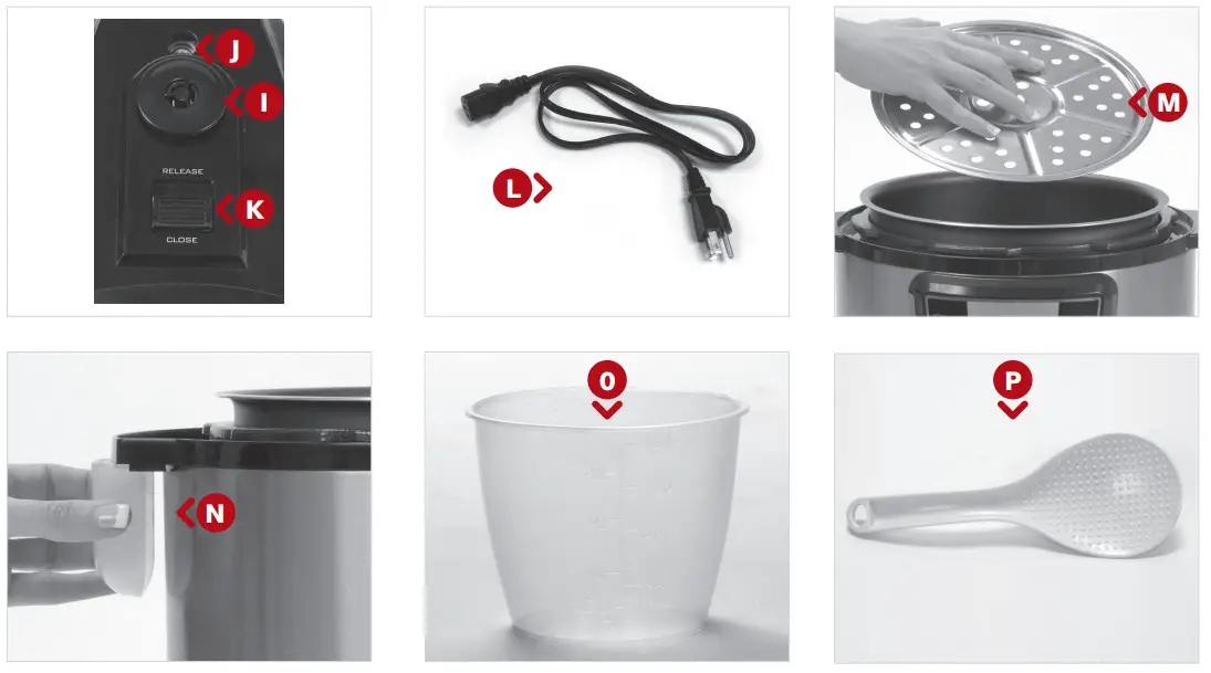 POWER Cooker Pc - PARTS AND ACCESSORIES 1