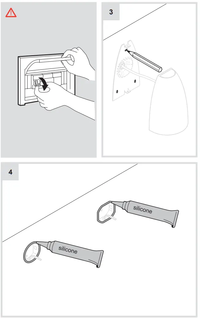Artemide Molla Outdoor LED Wall Light - fig 3