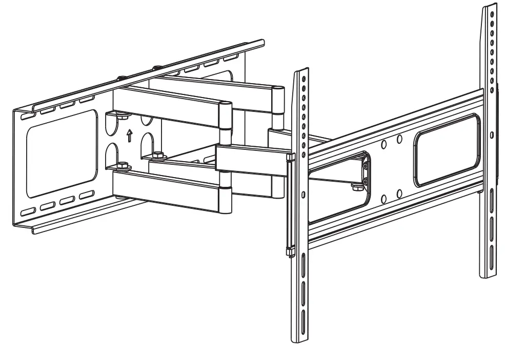 Matchmaster 04MM-TB08 Full-Motion TV Wall Mount