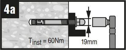 HILTI HST3 DN Expansion Anchor 4a