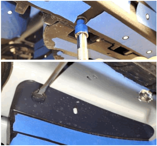 HORIZON 84557 Class 3 Trailer Hitch 2 Inch Receiver - Remove bottom