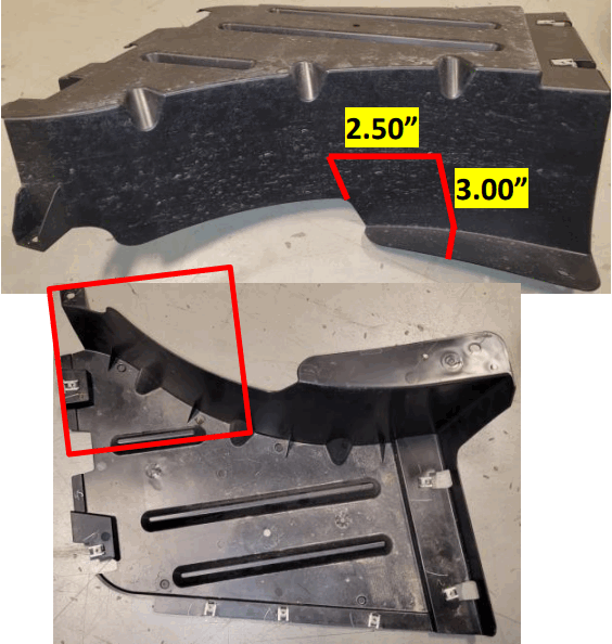 HORIZON 84557 Class 3 Trailer Hitch 2 Inch Receiver - Trim appearance