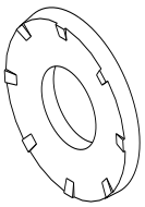 HORIZON 84557 Class 3 Trailer Hitch 2 Inch Receiver - against hitch