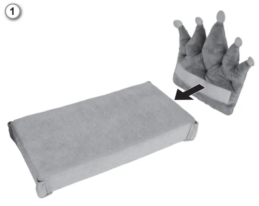 American-Girl-HMJ74-Canopy-Bed-for-WellieWishers-Dolls-fig-1