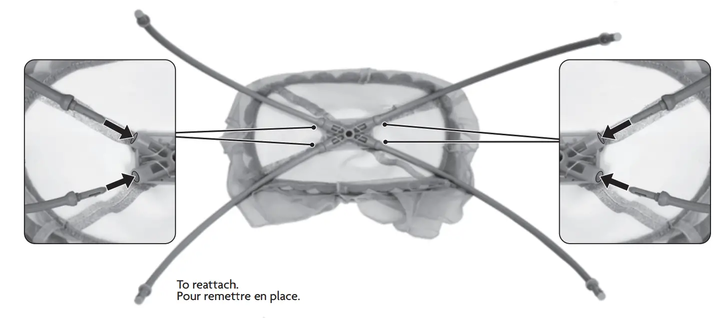 American-Girl-HMJ74-Canopy-Bed-for-WellieWishers-Dolls-fig-2