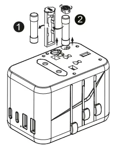 FIXED Multi Ports Wall Travel Adapter - fig7