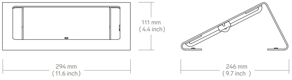 Heckler-H651-Meeting-Room-Console-for-iPad-Mini-6th-Gen-fig-4