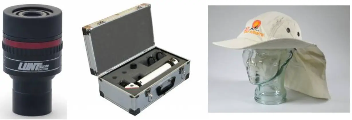 BRESSER LS40THa H-alpha Solar-Telescope - Recommended accessories