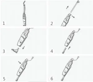 Compact Vacuum Cleaner mode